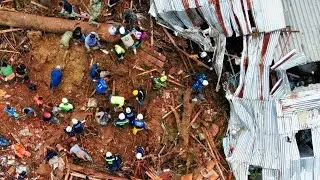 Heavy landslide triggered by heavy rains hits Colombia - Cataclysm Today, February 09, 2022