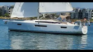 2020 Jeanneau 410Sun Odyssey Sailboat For Sale in San Diego California Video Walkthrough Review Sail