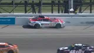 CAUTION FOR JOSH BERRY SPIN - 2025 ENJOY ILLINOIS 300 - 2025 NASCAR CUP SERIES 