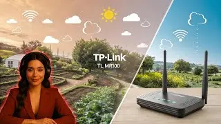 TP Link TL MR100 Outdoor Review 🌦️ Rugged 4G Wi Fi Router for Farms, Gardens & More!