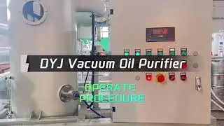 DYJ Multi-function Precise Filtration Oil Purifier Machine for Lubricating Recycling