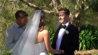 Jordan and Melissa Wedding Ceremony Video