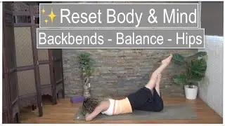 15-Minute Backbend Yoga Flow | Stretch & Strength &bull; Balance & Hip Openers (All Levels)