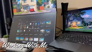 Working With Me 🎧 Creating Lofi Visuals | Behind the Scenes