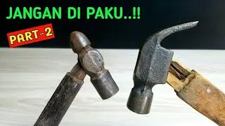 CARA BARU!!Memperbaiki/reparasi gagang palu/martil agar tidak copot selamanya|Keep the hammer handle