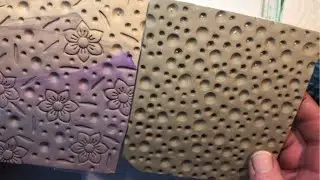 Make your own texture plates from polymer clay