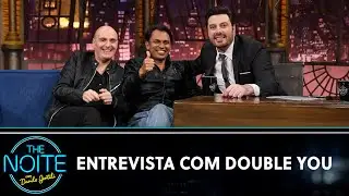 Entrevista com Double You, grupo italiano de dance music | The Noite (02/05/23)