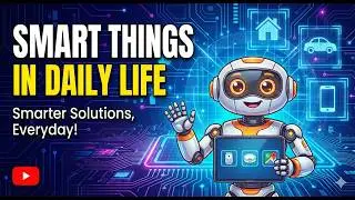 Learning Artifical Intelligence and Robotics For class 3rd Topics 5 (Smart Things in daily life)