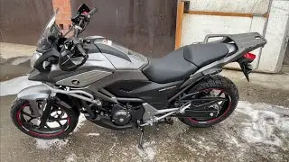 Honda NC750XD замена масла в вилке своими руками
