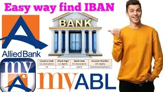 How to copy IBAN number Allied bank account | generate iban | view IBAN number Allied bank with ABL