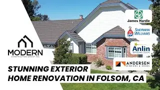 Stunning Exterior Home Renovation in Folsom, CA | Modern Construction Group
