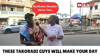Interesting Street Quiz at Takoradi