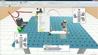 Prácticas virtuales en neumática con LVSIM LAB VOLT.