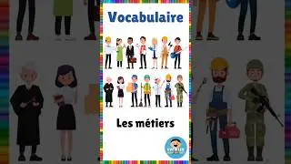 Les m&eacute;tiers || Fran&ccedil;ais #eme #vocabulaire #fran&ccedil;ais #m&eacute;tiers #jobs #trades #trabajos #oficios