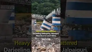 The flood took homes, not hope. Stand with North Bengal #NorthBengal #bengalnews #shortsfeed #viral