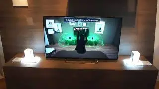 CES 2016   Sony Demo extra TV Speakers