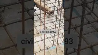 Reinforcement Binding #wall vertical main bar#column main bar#distribution bar
