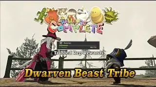 FFXIV: Dwarven Beast Tribe - Trusted Rank Rewards - Minion