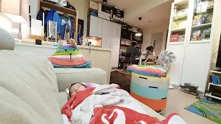 家有嫩嬰vlog｜成為一家四口的第一天｜新生兒日常