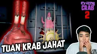 TUAN KRAB JADI JAHAT DAN MEMBUNUH SEMUANYA 😨 | CRAZY CRAB 2 INDONESIA