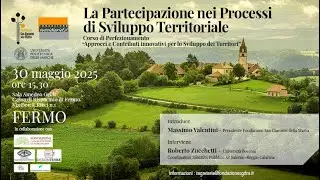 La Partecipazione nei processi di sviluppo territoriale
