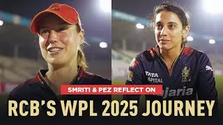 MI vs RCB: Dressing Room Chat | Perry & Smriti summing up the #WPL2025 season