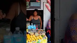 Ice Coconut Smoothie in Bohol, Philippines 🇵🇭
