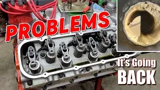 Engine going back to the builder - found some issues