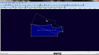 Optitex ND Rotate Piece, We can rotate pattern with the hold one point by this tool