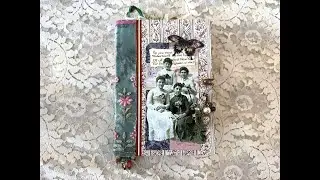 Handmade Edith Holden Themed Journal - Made from Vintage Readers Digest Book ~ Now Available 