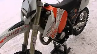 KTM 125 EXC soundcheck.