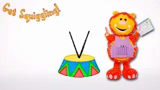 Get Squiggling Letters | Letter V