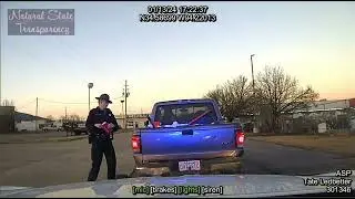 Traffic Stop AR-59/71/Morrow Mena Polk County Arkansas State Police Troop K, Traffic Series Ep. 914