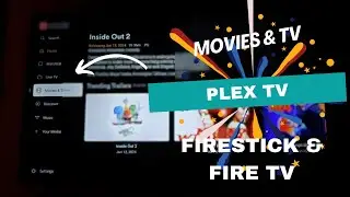 Enjoy movies and television on your firestick with Plex TV app!