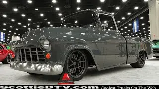 1955 Chevrolet Cameo Pickup Custom, 2021 NSRA Street Rod Nationals