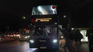 Absolute Heap and Kickdowns - FirstBus 33825 ADL Enviro400 working the s1