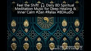 Feel the Shift! 🎧 Daily 8D Spiritual Meditation Music for Deep Healing & Inner Calm #Zen #Relax