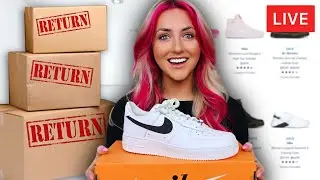 I Bought Shoe RETURNS for CHEAP 🔴 LIVE STREAM 🔴