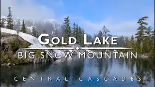Gold Lake and Big Snow Mountain - Washington State