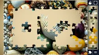 🌟 Colorful Pebble & Shell Symphony 💎❤ 🌟 #art #jigsaw #viral #video @jigsawpuzzleworld280