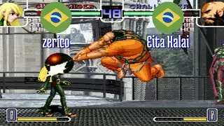 FT10 @kof2002: zerico (BR) vs Eita Kalai (BR) [King of Fighters 2002 Fightcade] Oct 21