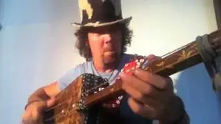 Blues in mongolian style