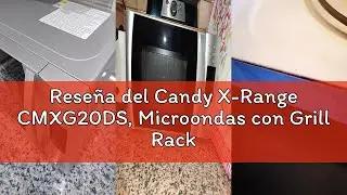 Rese&ntilde;a del Candy X-Range CMXG20DS, Microondas con Grill Rack, 20L, 700W, 5 Niveles de Potencia, Digi