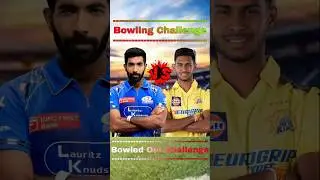 Jasprit Bumrah Vs Matheesha Pathirana | Bowled Out Challenge #shorts #cricket
