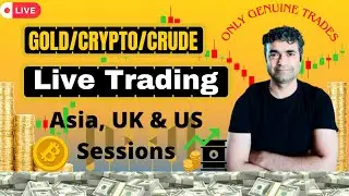 Live Trading | Gold/Crypto/USOIL | 26Aug2025 | Asia/UK