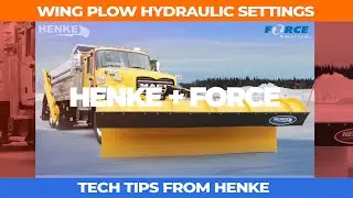 Henke Force Tech Tips   Wing Plow Speed