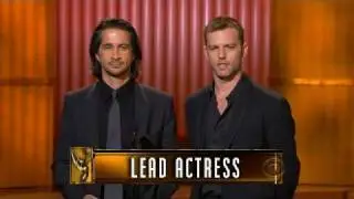 Trevor St. John & Michael Easton present at the 2010 Emmys