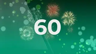 New year 2023 greeting celebration, 60 sec countdown