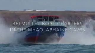 Visiting the Mhaolabhaine Caves in Belmullet // Belmullet Boat Charters