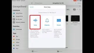 Submit GarageBand Song to Canvas